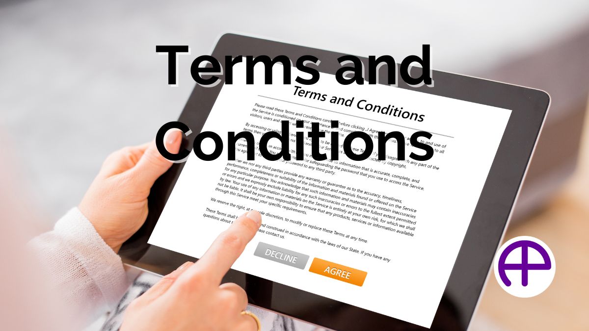 Accuphotography Terms &Amp; Conditions: Comprehensive Policies Person holding tablet displaying accuphotography's terms & conditions