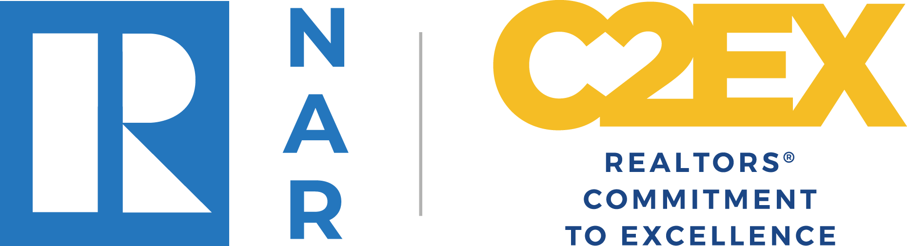 Commitment to excellence (c2ex) logo, highlighting rick fogerty's commitment for enhanced real estate professionalism and standards.