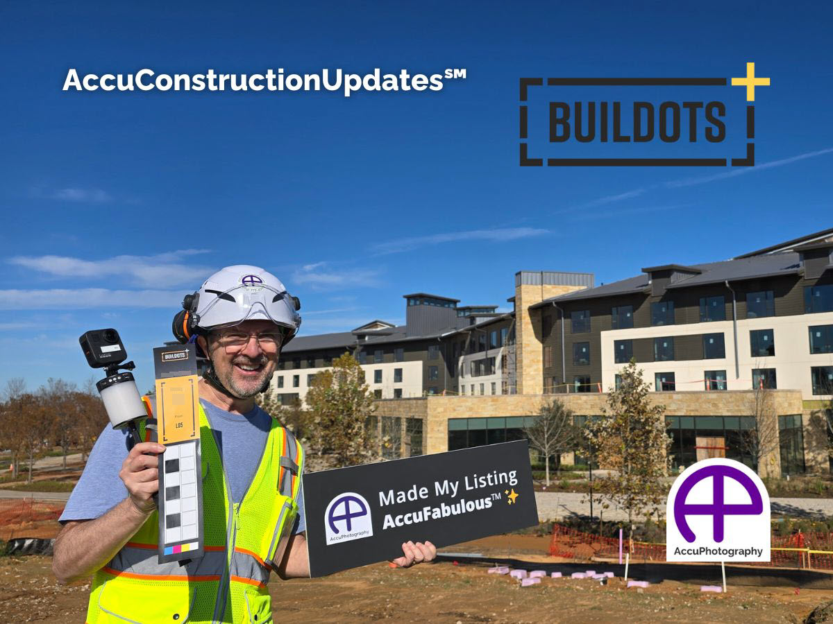 rick-a-fogerty-confidential-corporate-project-westlake-time-lapse-video-capture Rick A. Fogerty (Cowboy Rick) stands in front of a new construction project in Westlake, Texas, showcasing AccuConstructionUpdates' time-lapse 360° video captures.