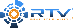 Real Tour Vision (Rtv) Logo Real tour vision (rtv) logo, representing innovative virtual tour solutions for real estate professionals.