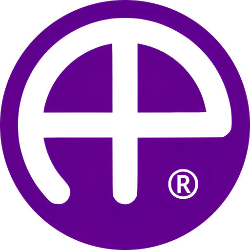 AccuPhotography AP Monogram Logo with Registered Trademark