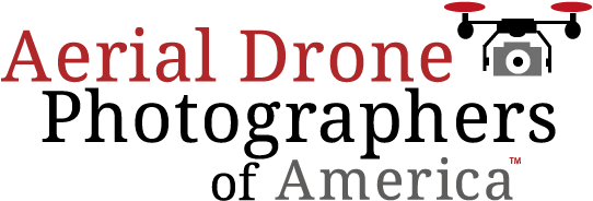 Aerial drone photographers of america member logo for accuphotography, offering professional aerial drone photography services in dallas, texas.